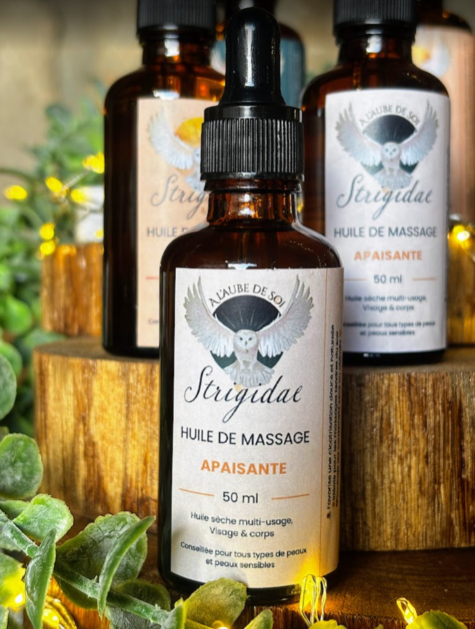 huile de soin artisanale pour enfant