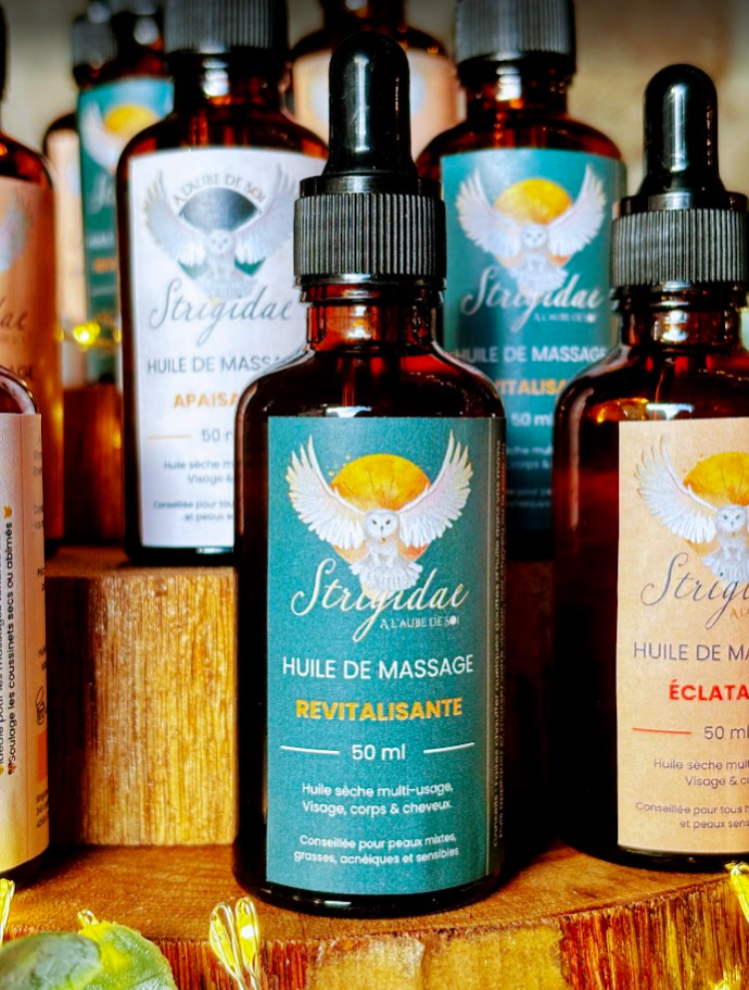 huile de massage artisanale pour animaux